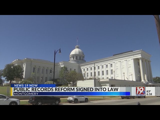 Public Records Reform Signed Into Law | May 8, 2024 | News 19 at 6 p.m.
