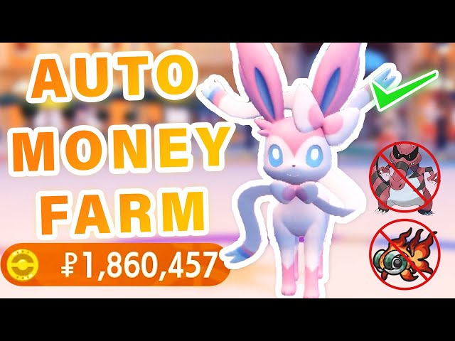 (PATCHED) How to Auto FARM Unlimited Money | Turbo Mode AFK ► Pokemon Scarlet & Violet