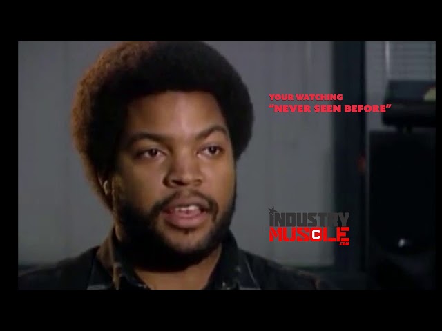 Never seen before #14 ICE CUBE in 1993 owns a reporter trying to diss Black music Artist!!