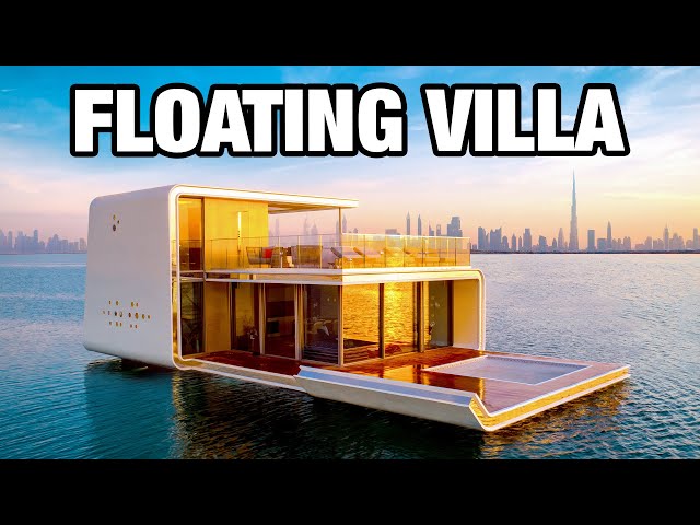 This Luxury Sea Villa has an underwater bedroom!