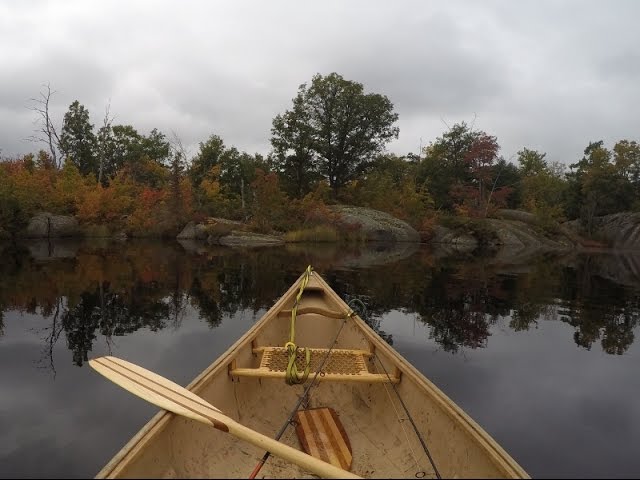 Fall Solo Canoe and Bass Fishing Trip
