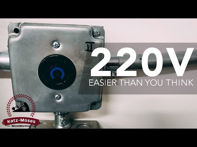 Installing 220v Outlets in the Shop - Easier Than You Thought