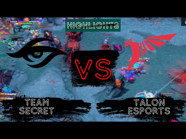🟥А НЕ ВСЕ ТАК ПЛОХО ОКАЗЫВАЕТСЯ | Team Secret vs Talon Esports DreamLeague S20 | 11.06.2023