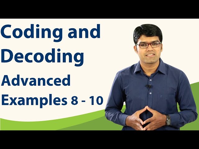 Coding and Decoding | Advanced Example 8 to 10 | Latest Model | TalentSprint
