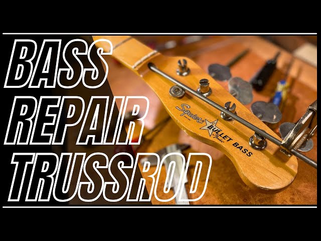 Squier by Fender Bullet Precision Bass Guitar Repair