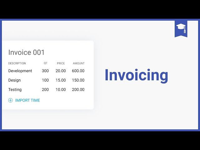 Clockify Tutorial: Invoicing