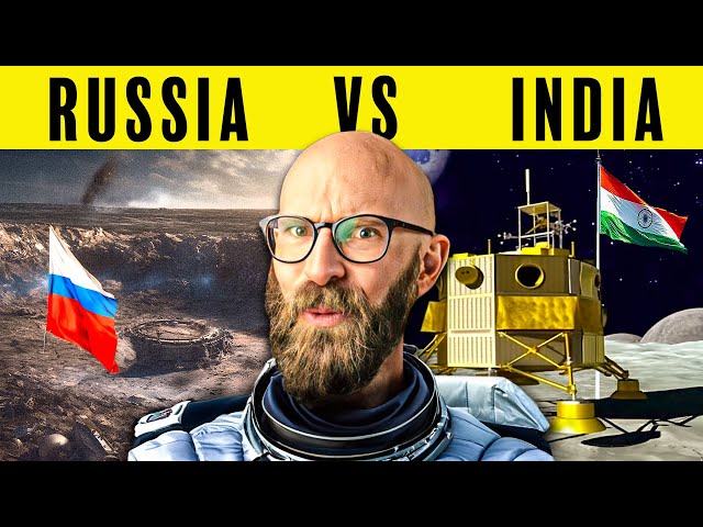 India and Russia's Race to the Moon