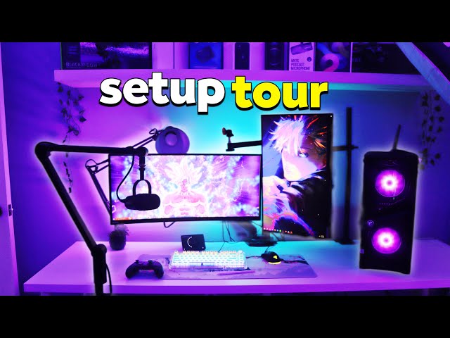 My DREAM $5,000 Gaming Setup / Room Tour (2024)