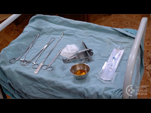 Setting up for an IUD Insertion (Health Workers) - Family Planning Series
