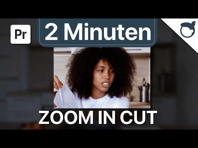 Premiere: Zoom in cut [Deutsch]
