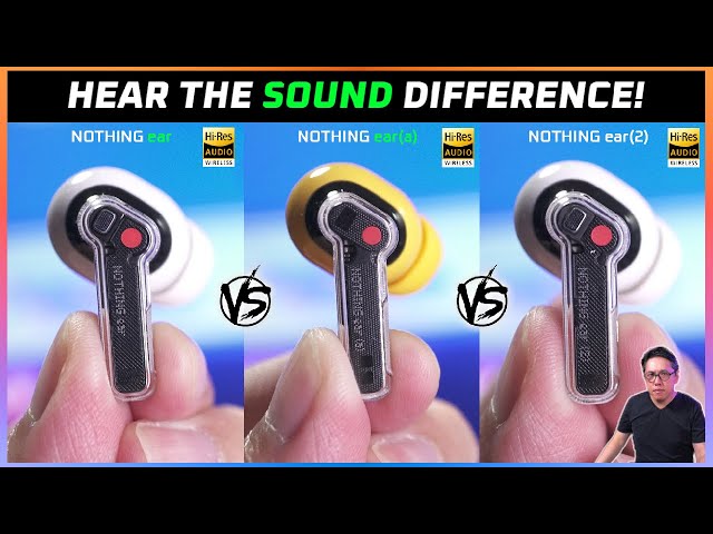 Not everything improved... ☹️ NOTHING ear vs ear(a) vs ear(2) Review