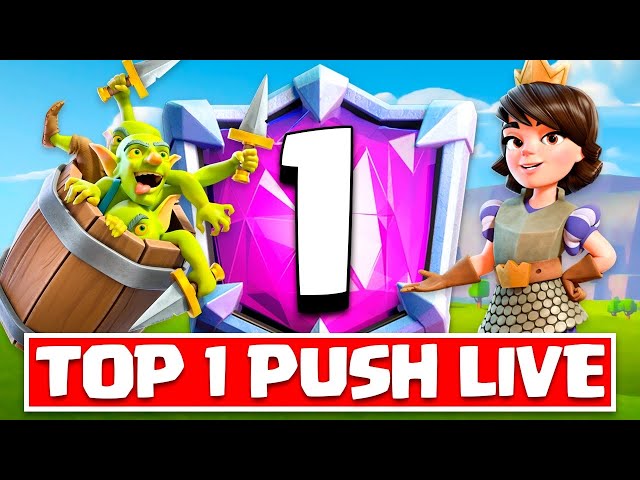 Pushing to Top #1 Live - Clash Royale