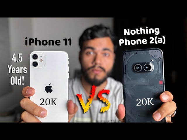 iPhone 11 vs Nothing Phone 2a Ultimate Speed Test 🔥 2019 vs 2024 Phone | SHOCKING! (HINDI)