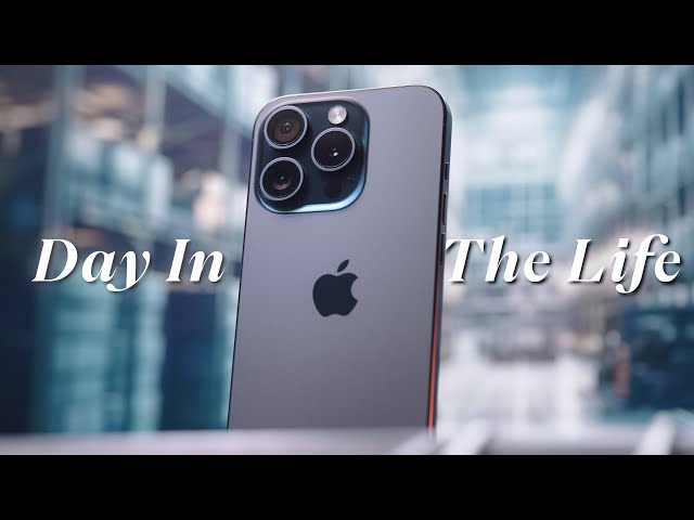 Experience the Ultimate Upgrade: A Full Day in the Life with the iPhone 15 Pro!