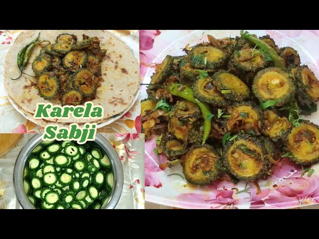 Super Delicious Pyaz Karele Ki Sabzi 😋😋 By @MASTERCHEF357