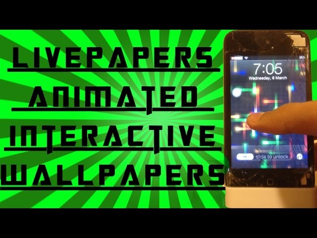 LivePapers - Live Animated Interactive Wallpapers For iPhone 5, iPod Touch 5G + More