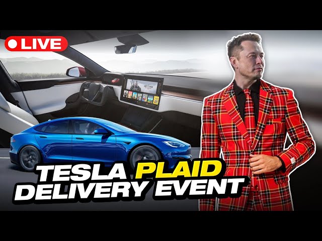 Tesla Model S PLAID Delivery Event - Live Watch Party! (Ep. 361)