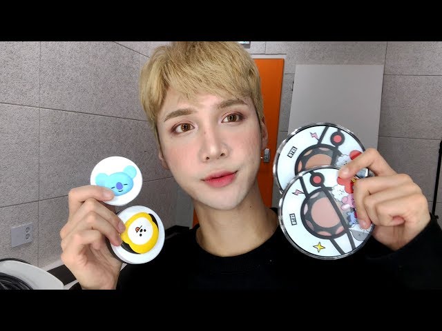 Trying the BT21 makeup (spoilers: I don't really like it ㅜㅜ) - Edward Avila