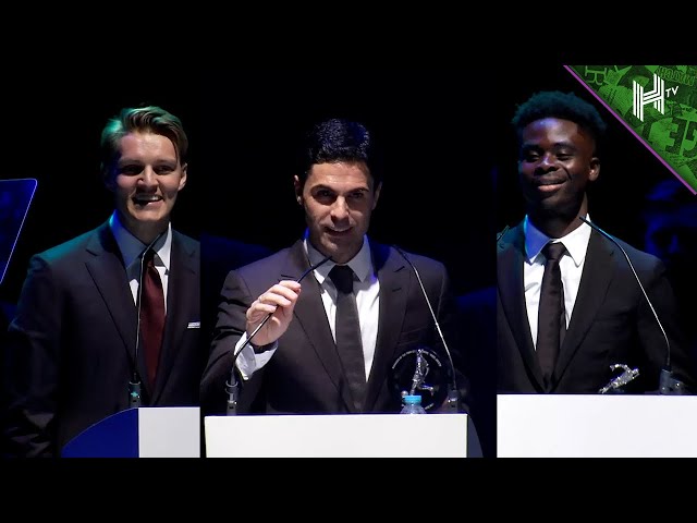 Arteta, Saka & Odegaard ALL win at 2023 London Football Awards!