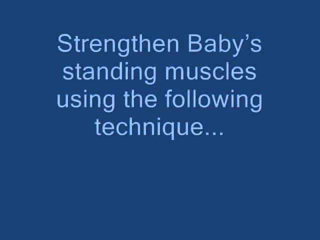 How to get Baby to walk early, Exercises for Baby to walk early