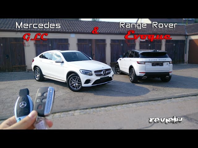 2018 Range Rover EVOQUE & 2018 Mercedes GLC Coupé
