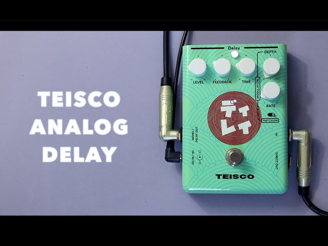 Teisco Analog Delay - Demo video