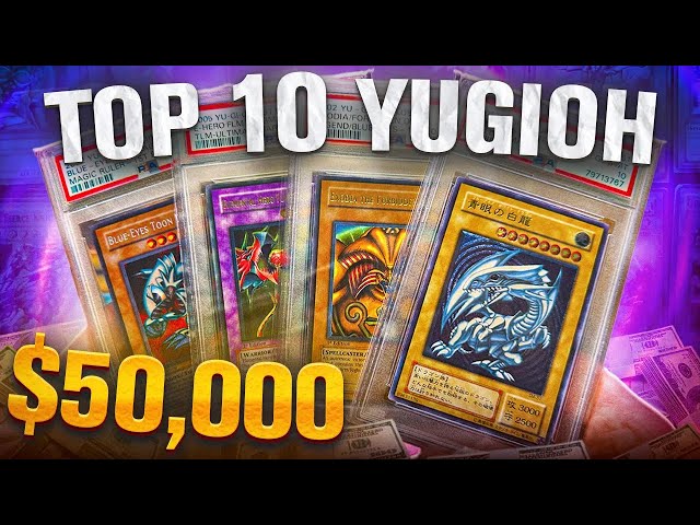 My Top 10 Rarest & Most Expensive Yugioh Cards (2024)