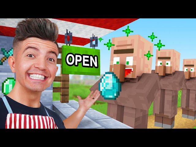 I OPENED a SHOP in Minecraft…