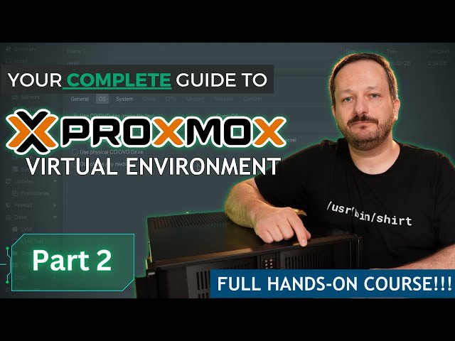 Proxmox Virtual Environment Complete Course Part 2 - Installation Process