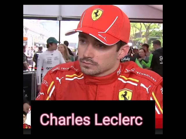 Charles Leclerc: I didn't understand our pace| 2024 Chinese Grand Prix