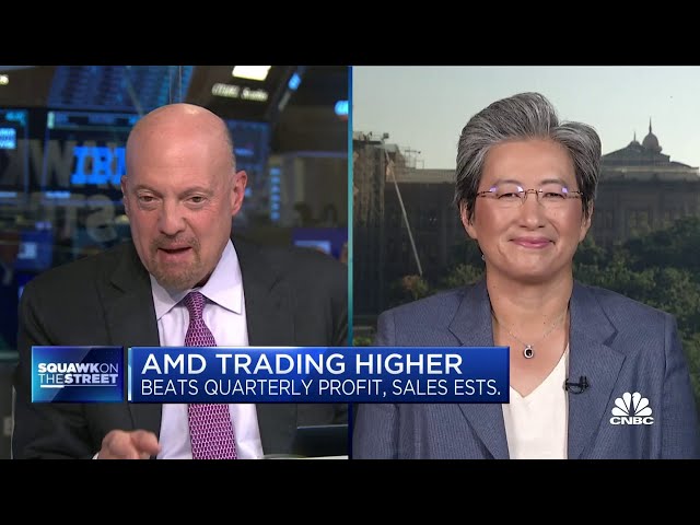 AMD CEO Lisa Su on Q2 earnings results, A.I. capabilities, China market