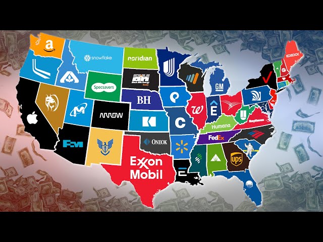 The RICHEST Company in Each State