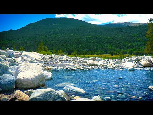 Mountain River Water Sounds | Sleep, Study, Focus, Relax to Nature White Noise | 10 Hours