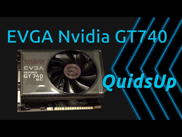 Unboxing EVGA Nvidia GT 740 Graphics Card