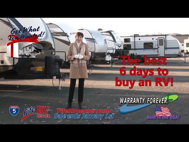 Fife RV 6 Day Sale with Jan Brehm