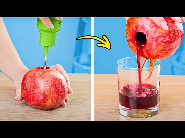 Unique Ways to Cut and Peel Fruits & Vegetables! 🍅🔪