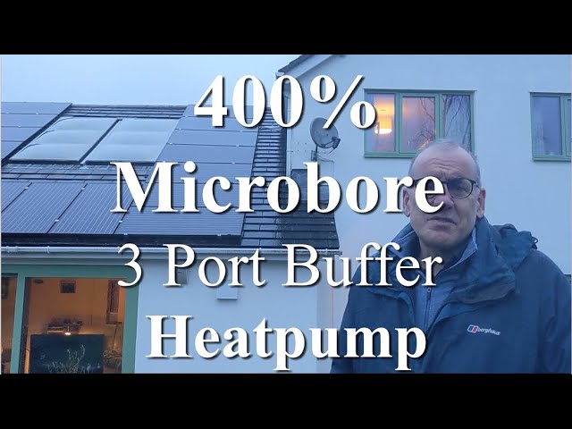 400% Microbore 3 Port Buffer Tank Heat Pump