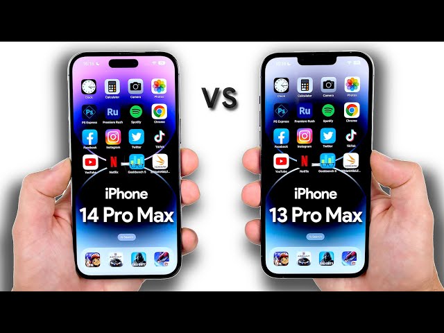iPhone 14 Pro Max vs iPhone 13 Pro Max: Speed / Battery / Temperature Test