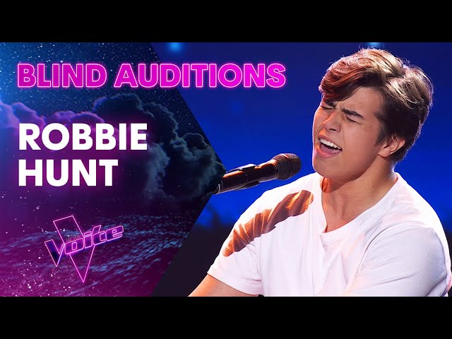 Robbie Hunt Takes On Lewis Capaldi's 'Forget Me' | The Blind Auditions | The Voice Australia