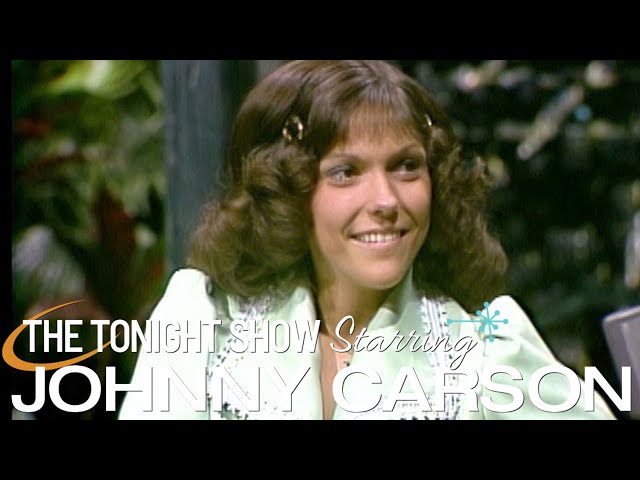 The Carpenters | Carson Tonight Show