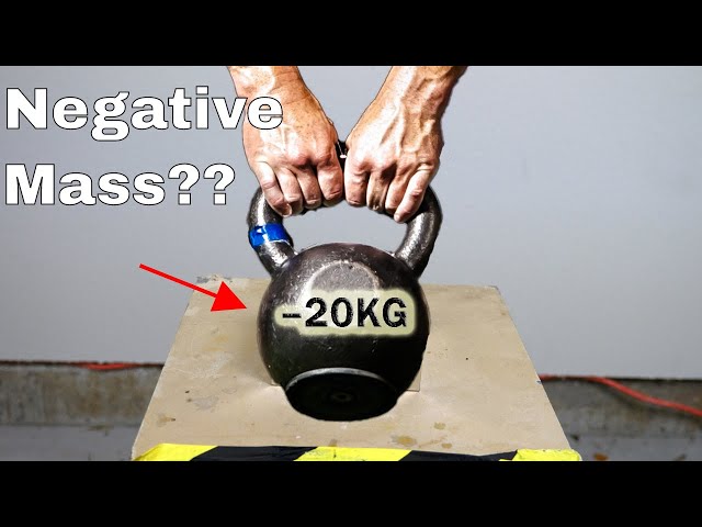 What if You Try To Lift a Negative Mass? Mind-Blowing Physical Impossibility!