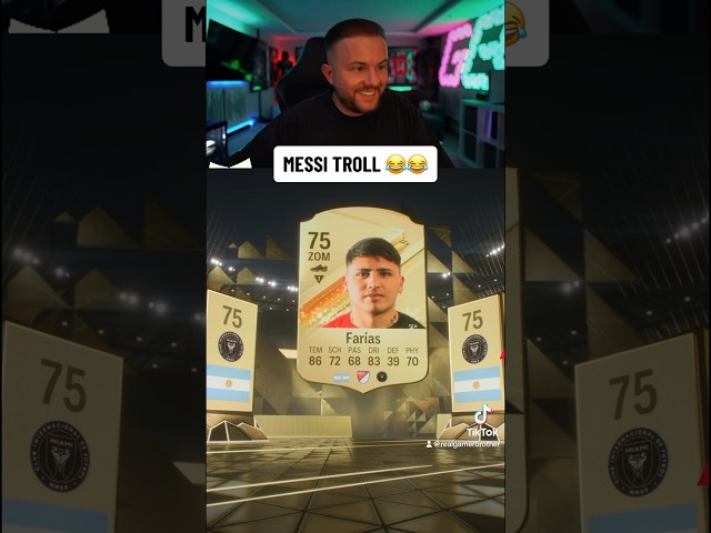 Erster Messi Troll in EA FC 24 😂 #gamerbrother #gaming #trending #twitch #eafc24