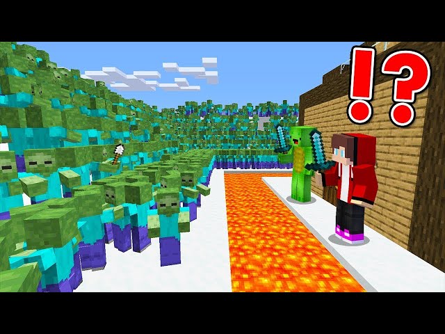 Zombies vs The Most Secure House - Minecraft