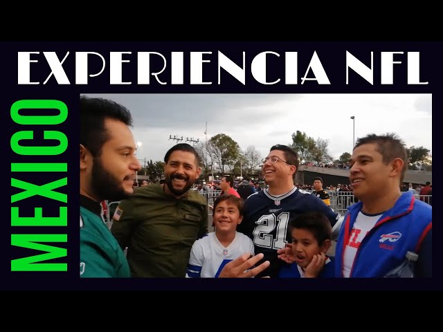 EXPERIENCIA NFL EN MEXICO | AMBIENTE, COLOR, AFICION