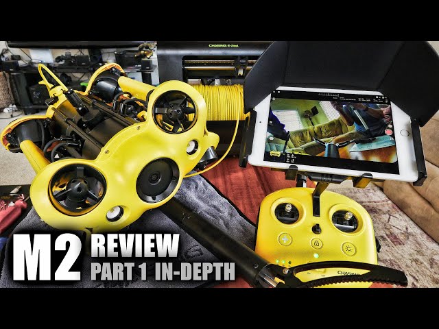 CHASING M2 Underwater ROV + CLAW & E-REEL : In-Depth Review : Part 1 (Unbox, Inspection & Setup)