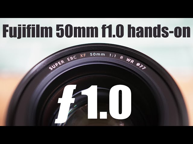 Fujifilm XF 50mm f1.0 HANDS-ON vs 56mm f1.2 vs 50mm f2
