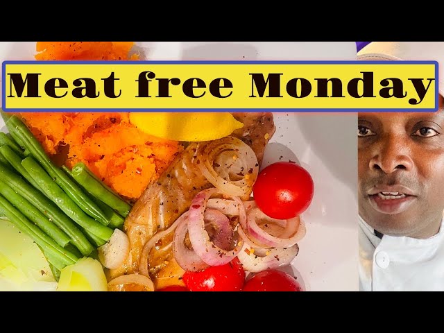 Meat free Monday, Dinner to reduce high blood pressure! ( ChefRicardoCooking )
