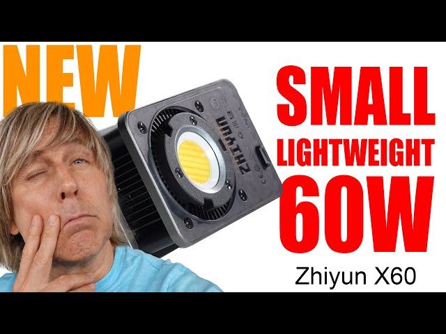 Zhiyun X60 Small COB LED light for Video and Photography HONEST Markus review
