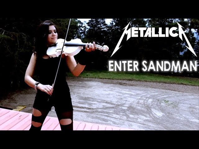Enter Sandman (METALLICA) 💿 en Violín Eléctrico!! (CON SOLOS)