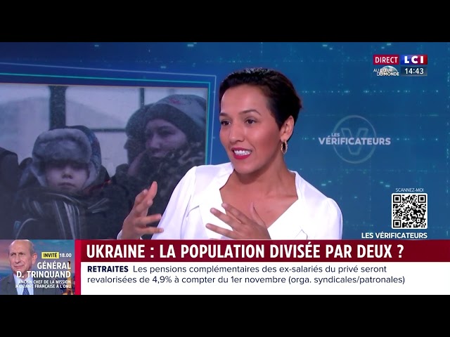 LES VÉRIFICATEURS - Ukraine : la population divisée par deux depuis 2021 ?